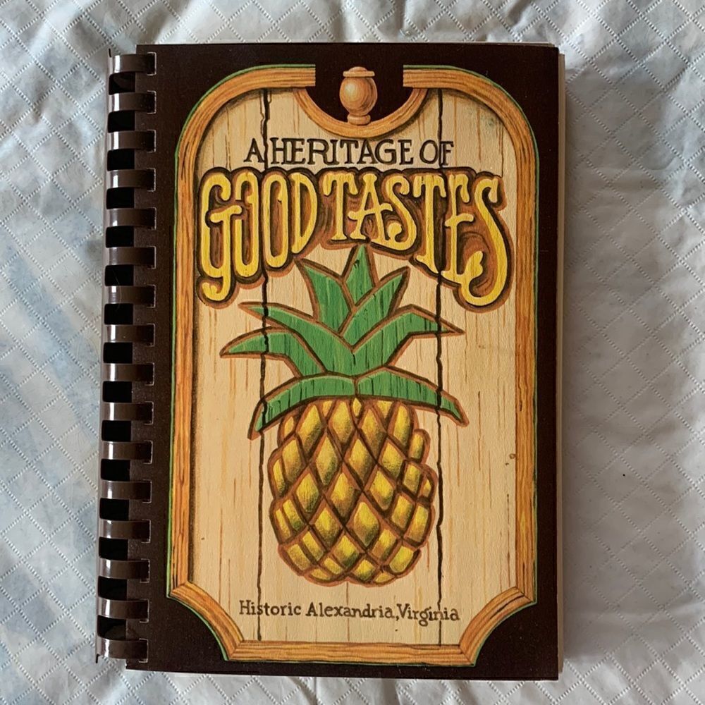 Cookbook Paperback Spiral Bound Heritage of Good Tastes